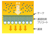 プリコートの模式図